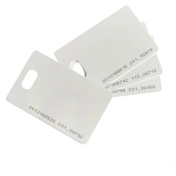 50tk RFID ID-Kaardi Auk 125khz TK4100/EM4100 Sobiks Access Control System / Time Osalemine