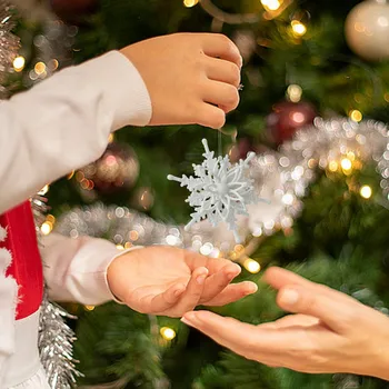 Loominguline Käsitöö Jõulupuu Kodu Kaunistamiseks Tarvikud Lumehelves Ripats Rippuvad Kaunistused