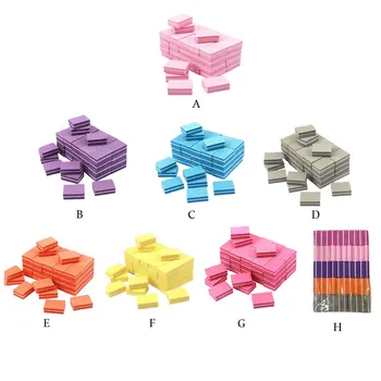 50 Tükki Mini Failid Blokeerida Pediküür, Maniküür Küünte Art Puhvri Vahendid