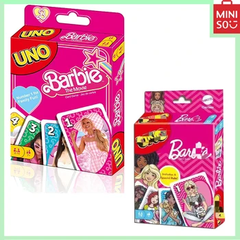 Uus Miniso Barbie Y2K Mini Barbie Cartoon lauamäng Sõbrad Koguda Tarnete Poker Mänguasjad Lõbus Classic Meelelahutus Mäng