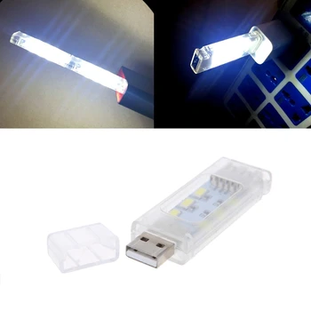 Mini Kaasaskantav Särav 12 LED Night Light USB Lugemise Lamp for PC Sülearvutid Arvuti Mobile Power Camping Lamp Tarvikud