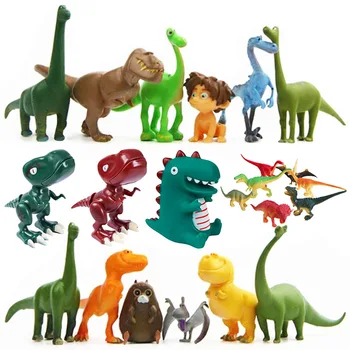 Dinosaurus Tabel Oranment Dinosaurus Türannosaurus Rex Kook Teenetemärgi Vinüül Armas Dino Metsa Cartoon Laste Tuba Kleit Üles