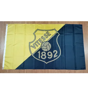 Holland Vitesse SBV Lipu 60x90cm 90x150cm Teenetemärgi Banner Kodu ja Aed