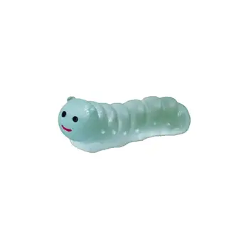 Simuleeritud Caterpillar Figuriin 6tk Vaik Mini Caterpillar Kujukeste Diy Haldjas Aed Decor Micro Maastiku Auto Kaunistamiseks