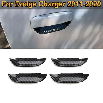 Mõeldud Dodge Charger 2011-2020 Sobib Dodge Challenger 2015-2020 Välimise Ukse Käepide Kauss Katta Sisekujundus Decor Välimine Ukse Sisekujundus Kleebised