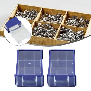 1 Storage Box 140*85*40mm Virnastatavates Paksenema Plastikust Riistvara Osad kirjaalused Osa Kruvid Tööriistakast