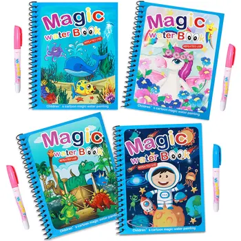 Uus Magic Vee Tõmbamiseks Broneerida Värvimine Raamatu Magic Doodle Pliiats Maali Joonestuslaud Lapsed Mänguasjad, Joonistus Bookbirthday Kingitused