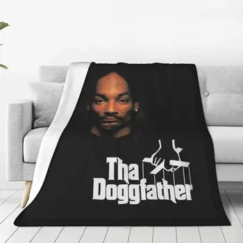 Snoop Dogg - Tha Doggfather Fliis Viska Tekid, Tekk Kodus Diivanil Ultra-Pehme Palus Õhuke Tekk