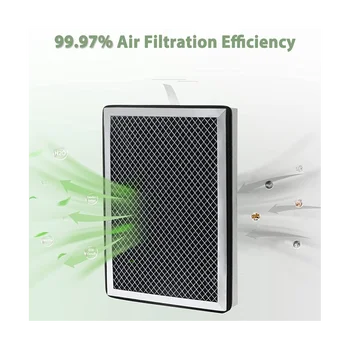 2tk Filtrit Medify MA-25 Õhu Puhastaja 3 In1 Pre-Filter H13 Tõsi, HEPA Filter&Aktiivfilter