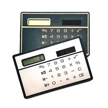 8.5x5.3cm Kaasaskantav Basic Standard Kalkulaator Äri-Office-Kool