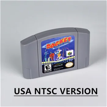 Raketi - Roboti Rataste Retro 64 Bitine Mängu Kasseti USA Versioon NTSC FormatChidren Kingitus Mängimine