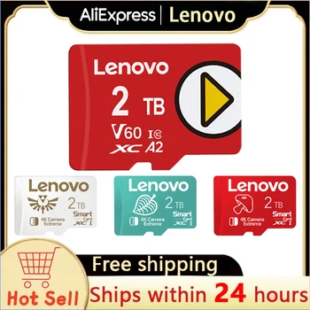 Lenovo kiire 2TB 1 TB Micro SD TF Mälukaardi 256GB 512 GB 128GB Mälu Kaart A2 Flash SD-Kaardi Cartao De Memoria Nintendo Lüliti