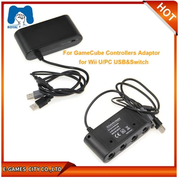 Uusim Jaoks GameCube Kontroller Adapter Converter for Nintendo WiiU/ARVUTI USB&Lülita Hot Müük