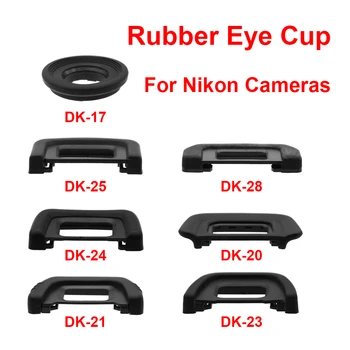 DK-17 DK-20 DK-21 DK-23 DK-24 DK-25 DK-28 Kummist Eye Cup Pildiotsija Okulaari Kaamera Remont Osa Nikoni kaameratele asendamine