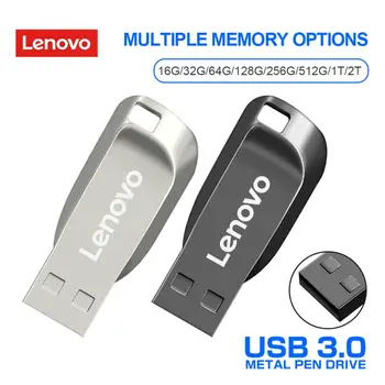 Lenovo Usb Flash Drive 2TB 512 gb 1 tb Portable Pen Drive High Speed USB 3.0 Type-C-Liides, Veekindel Memoria Usb Flash Ketas