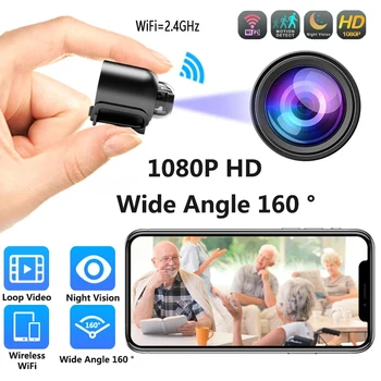 Uus FHD 1080P Mini WiFi Kaamera Öise Nägemise liikumistuvastus Video Kaamera Home Security Videokaamera Järelevalve beebimonitor