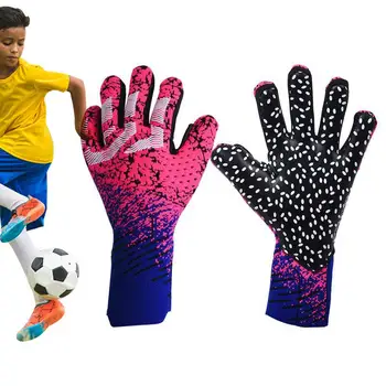 Jalgpall Kindad Väravavaht Kindad Kids Wear-Resistant Väravavaht Kindad Sõrmega Toetada Harrastus-Ja Tippsportlastele