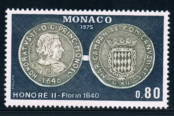 1tk/Set Uus Monaco Post Tempel 1975. Aasta Vana Honore II Skulptuur, Templid MNH
