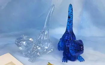 Silikoon Jurassic Dinosaurus mobiiltelefoni Bracket Hallitusseened 3D Dragon Ornament Hallituse Kaasaskantav Dinosaurus DIY Käsitöö Telefoni Omanik seista