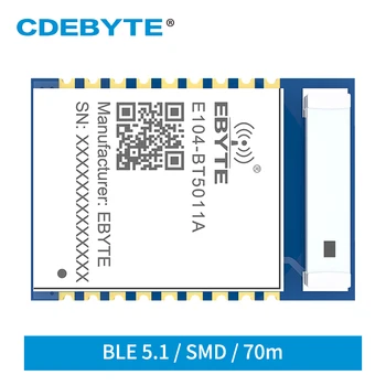 BLE5.0 nRF52811 2.4 GHz pikamaa Moodul Blutooth Serial Port Läbipaistev CDEBYTE E104-BT5011A Traadita Andmete Edastamise
