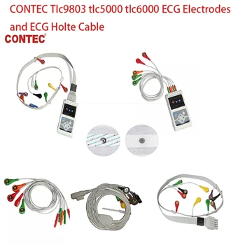 TLC9803 TLC5000 TLC6000 EKG Elektroodid ja EKG Holte Kaabel Meditsiini-Elektrood Plaaster EKG Masin