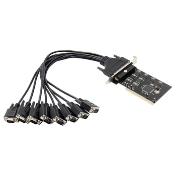 PCI 8 Serial Pordi Adapteri Kaart PCI RS232 Konverteerimise Kaardi Desktop laienduskaardi