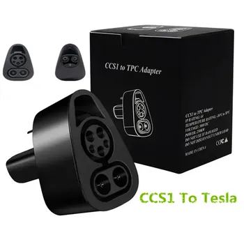 Sest Tesla Ameerika Standard SM-Kiire Laadimine Converter Tesla Converter CCS1 Converter CCS1, et Tesla aku pea adapter