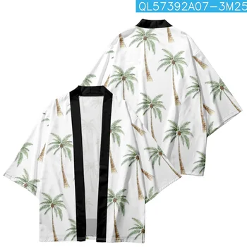 Vintage Mood Prindi Jaapani Traditsiooniline Kimono Cosplay Kampsun, Meeste Ja Naiste Särgid Yukata Harajuku Haori Beach Aasia Riided