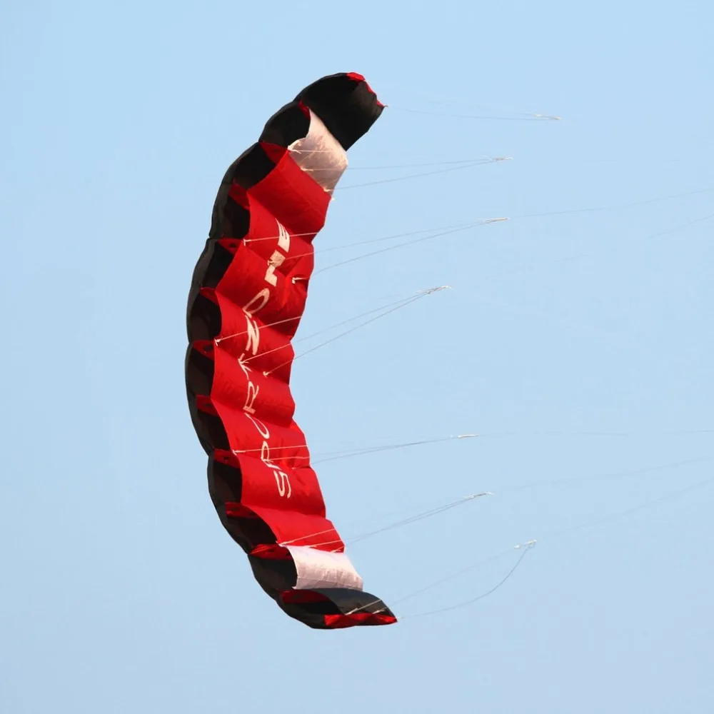 1,8 m Dual Line Langevari Stunt Kite Väljas Lõbus Sõita koos Sõidavad Vahend Parafoil Lohe Väljas Beach Lõbus Spordi Hea Sõidavad Lohe Mänguasi . ' - ' . 4