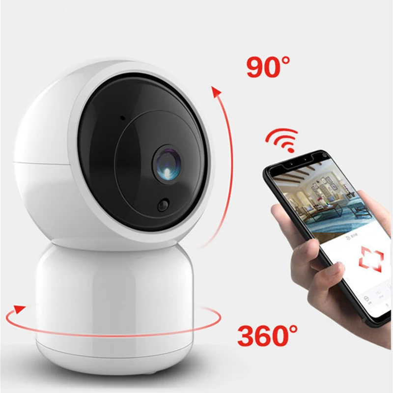 3MP ICSee MINI WIFI Kaamera Smart Home Kaks Võimalust AUDIO Automaatne Jälgimine Traadita Turvalisuse Kaamera Siseruumides . ' - ' . 2
