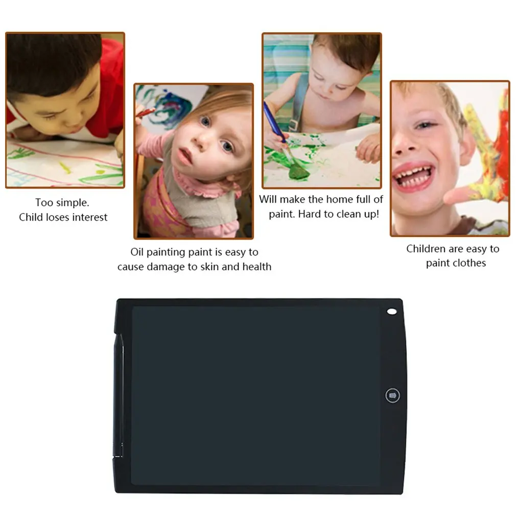 8.5-Tolline LCD Kirjalikult Tablett Digitaalne Joonistamine Tablett Käsikiri Padjad Kaasaskantavate Elektrooniliste Tablett Juhatuse ultra-õhuke Juhatus . ' - ' . 2