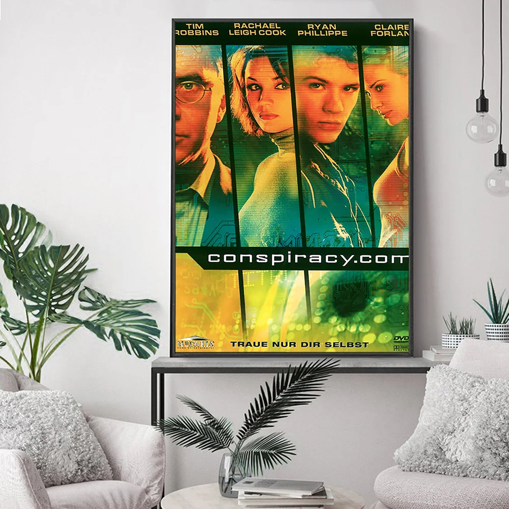Antitrust Thriller Film Movie Poster Art Print Seina Kleebised Video Tuba Kino Lõuendile Maali Decor . ' - ' . 5