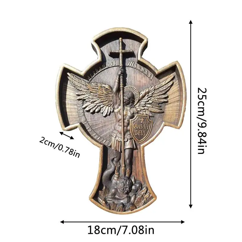Ingli Kuju Vaik Suur Kaitsja Saint Michael Peaingel Kujukeste Battle Angel Skulptuur Leibkonna Kaunistused Koju . ' - ' . 5